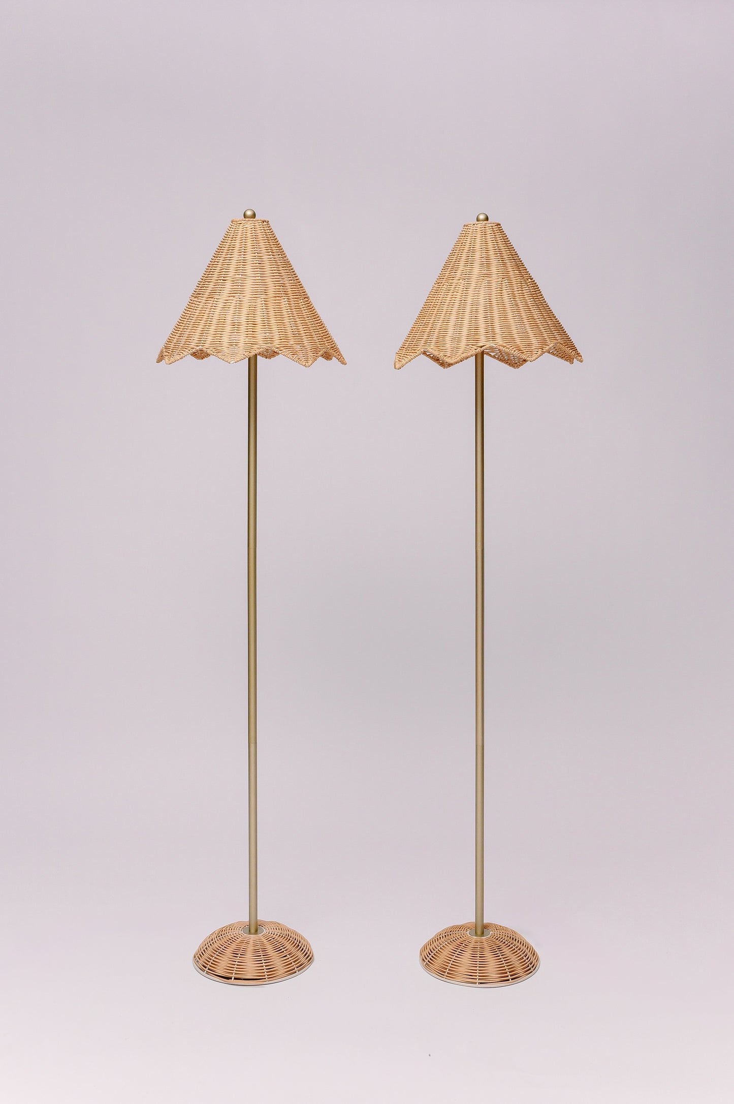 Rattan Floor Lamp