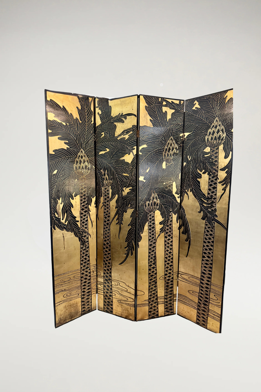 Empress Gold Art Deco Screen