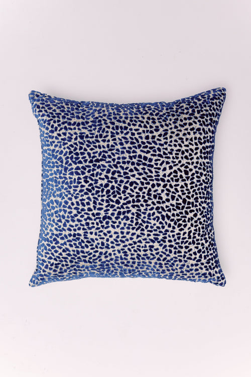 Elevate your décor with the tactile beauty of The Azure Textured Jacquard Pillow. This design features a tight, micro-pattern that reads as both abstract and organic. The intricate pattern and luxurious feel make it an artful alternative to traditional solids, offering a sophisticated way to introduce both color and high-end texture into your living space.