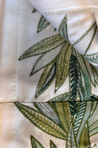 Belize Palm Curtain Panel Set
