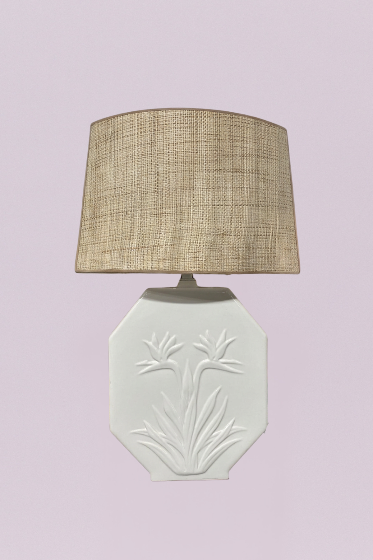 Bird of Paradise Ceramic Table Lamp
