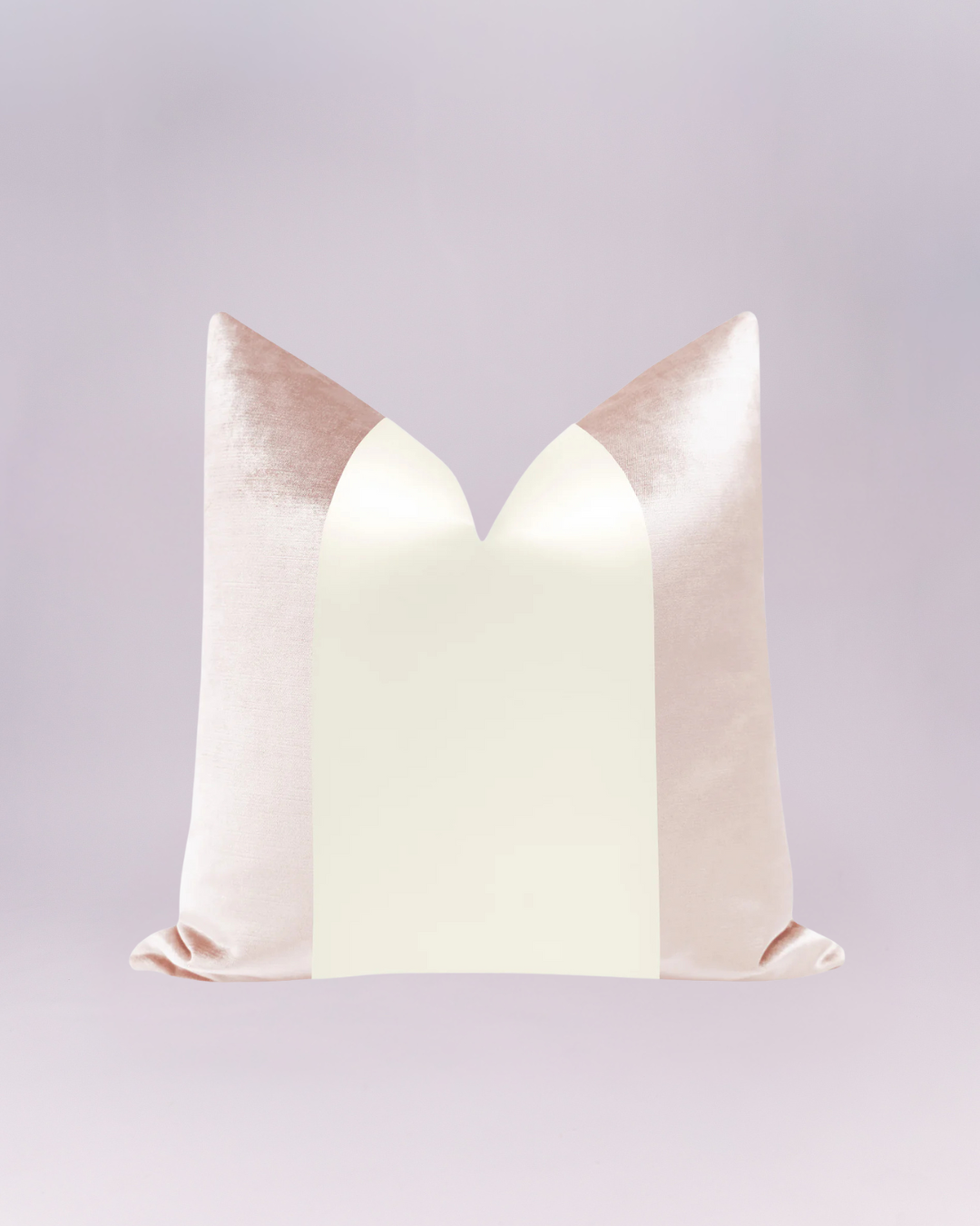 A touch of velvet luxury meets soft, creamy white! This chic, color-blocked beauty brings a glamorous, dreamy texture to any sofa, bed, or reading nook. Perfect for adding a sophisticated pop of pastel.