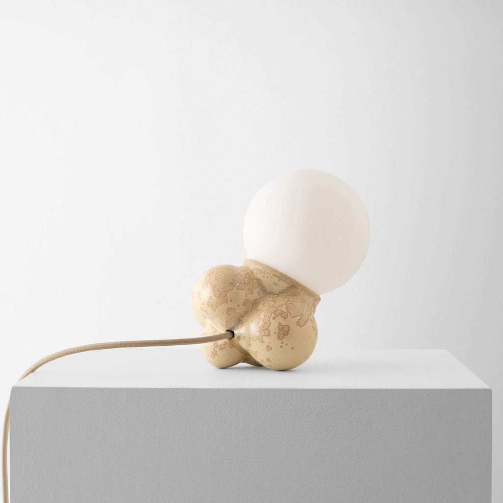 Botryoidal Lamp Mini in Crystal Cream