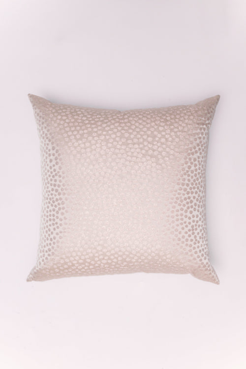 Introduce quiet luxury and refined texture to your décor with The Champagne Dot Velvet Pillow. This pillow features a luscious, soft velvet fabric in a serene, shimmering champagne. The design is elevated by a subtle, cut-velvet dot pattern, creating a delicate texture that catches the light. The effect is one of soft glow and sophisticated depth, offering a high-end, tactile experience. It's the ultimate neutral piece for layering and adding a touch of understated glamour.