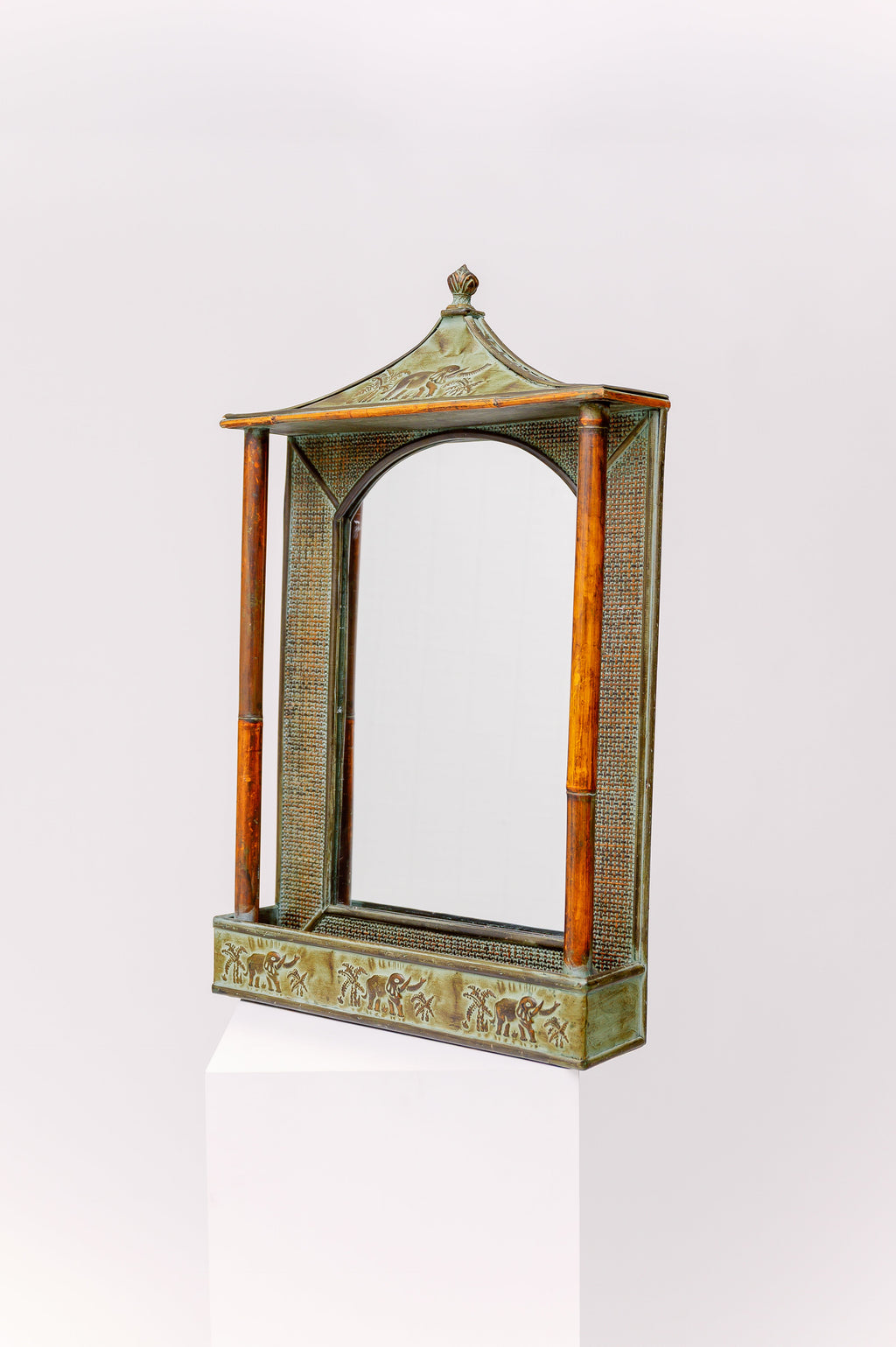 Elephant Pagoda Mirror