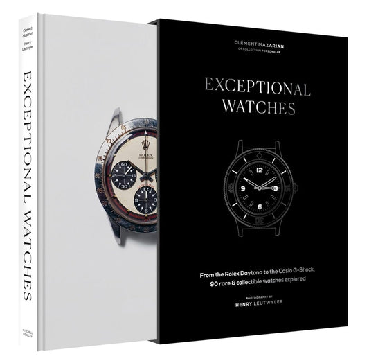 Book Cover-Exceptional Watches: From the Rolex Daytona to the Casio G-Shock, 90 rare and collectable watches explored
