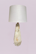 Faceted Quartz Table Lamp