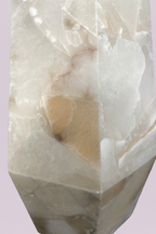 Faceted Quartz Table Lamp