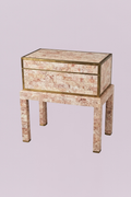 Fossilated Accent Table