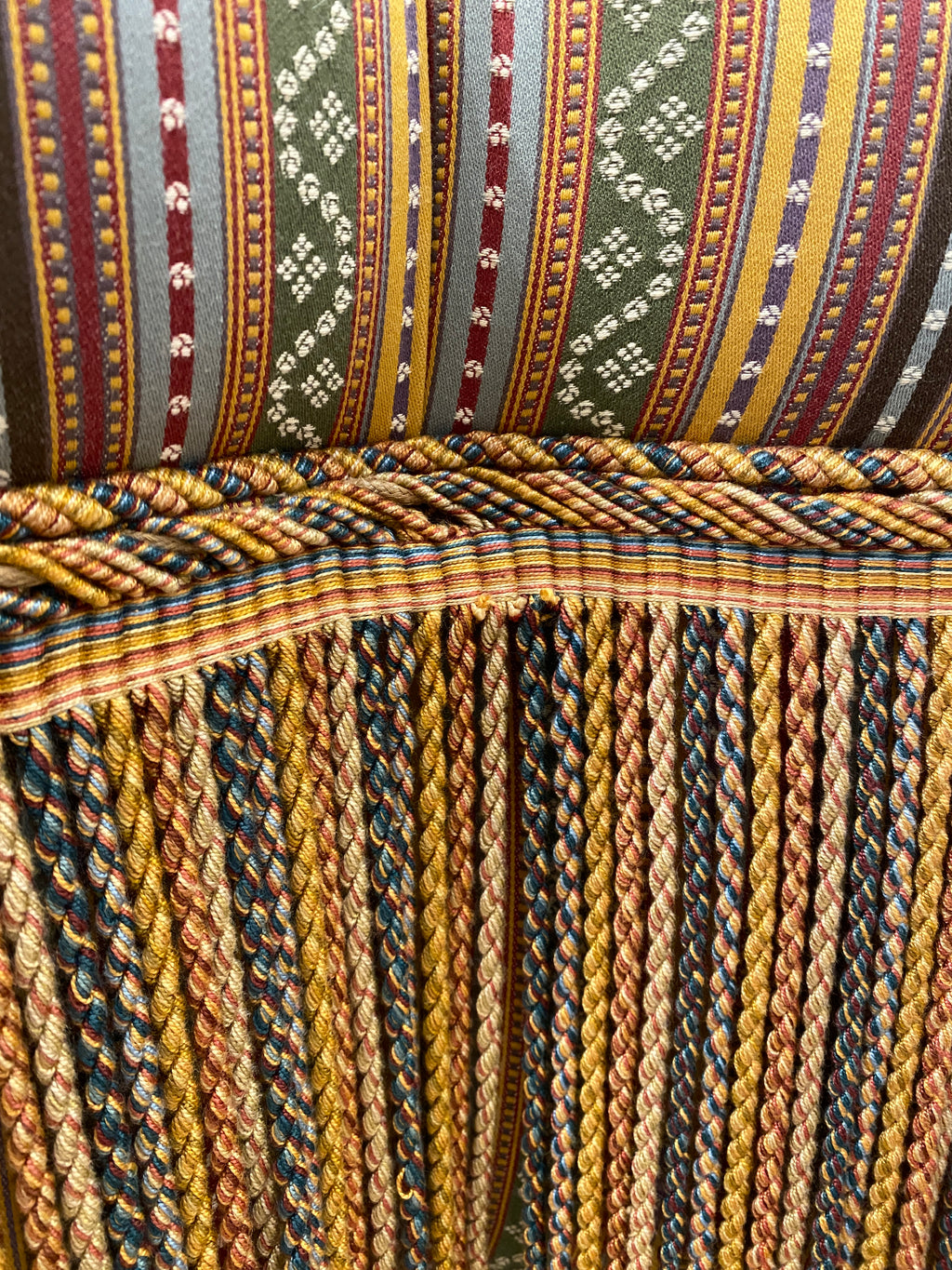 The Meridian Fringe Ottoman