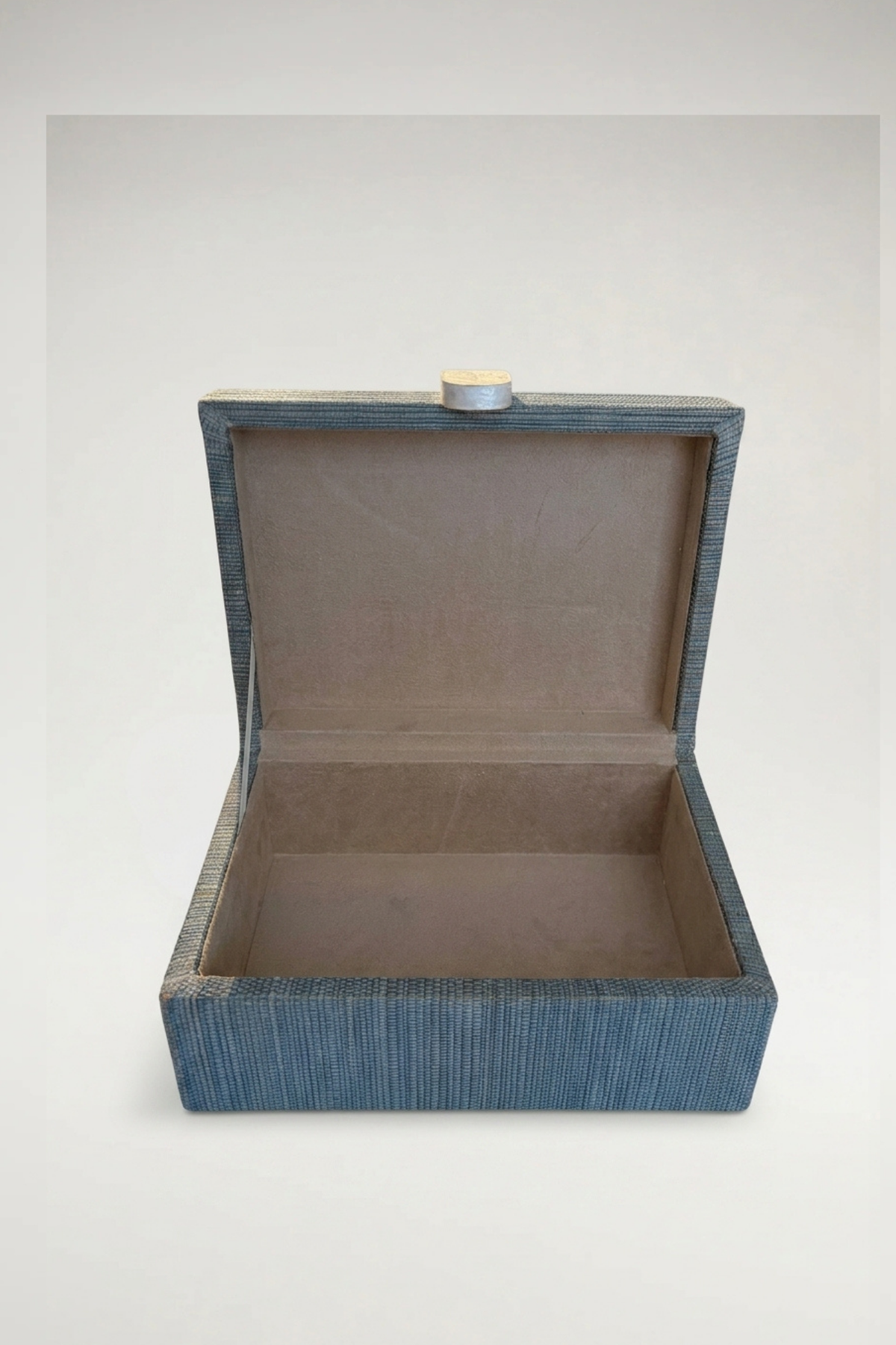 Woven Grasscloth Decorative Storage Box