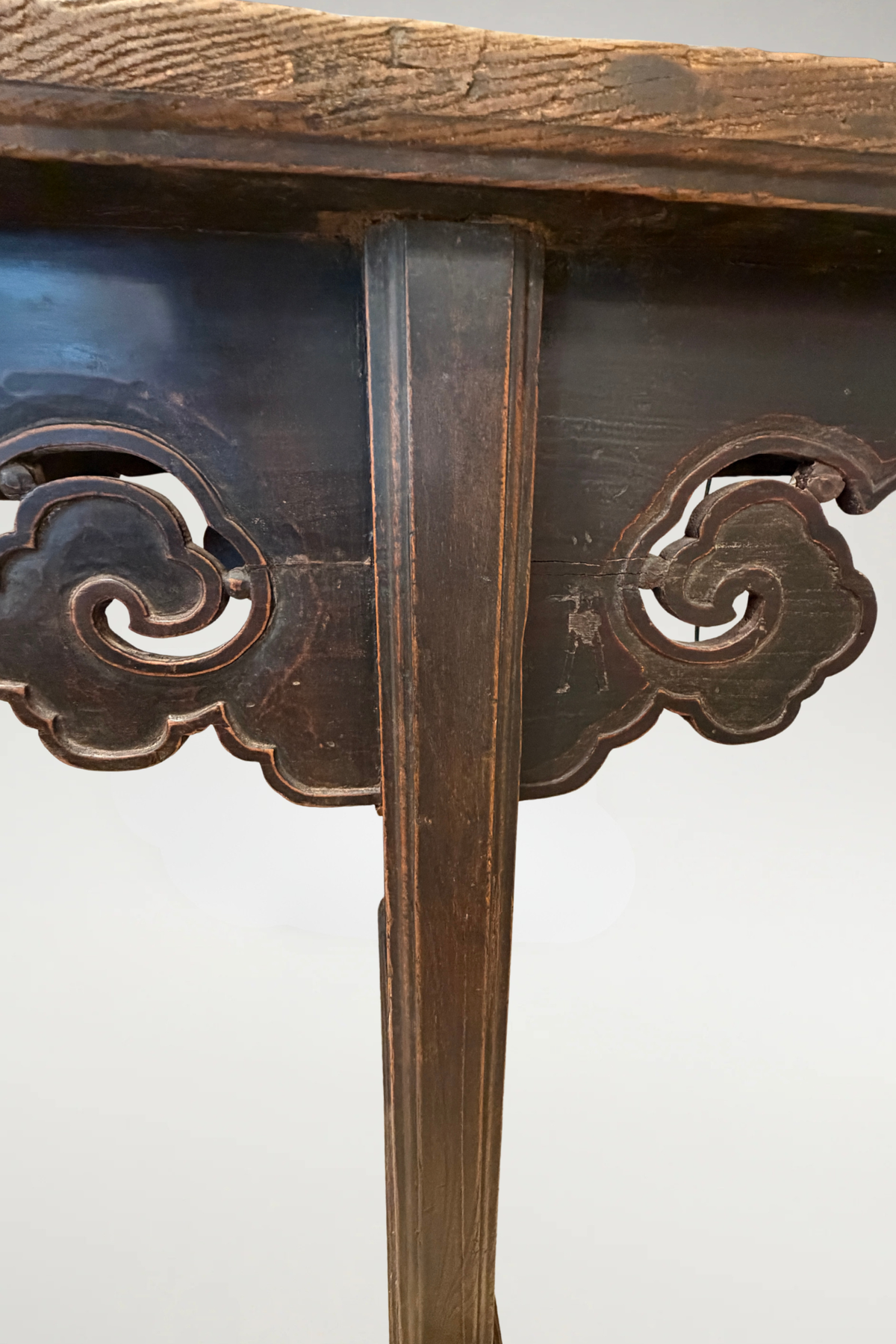Late 19 Century Antique Chinese Altar Console Table