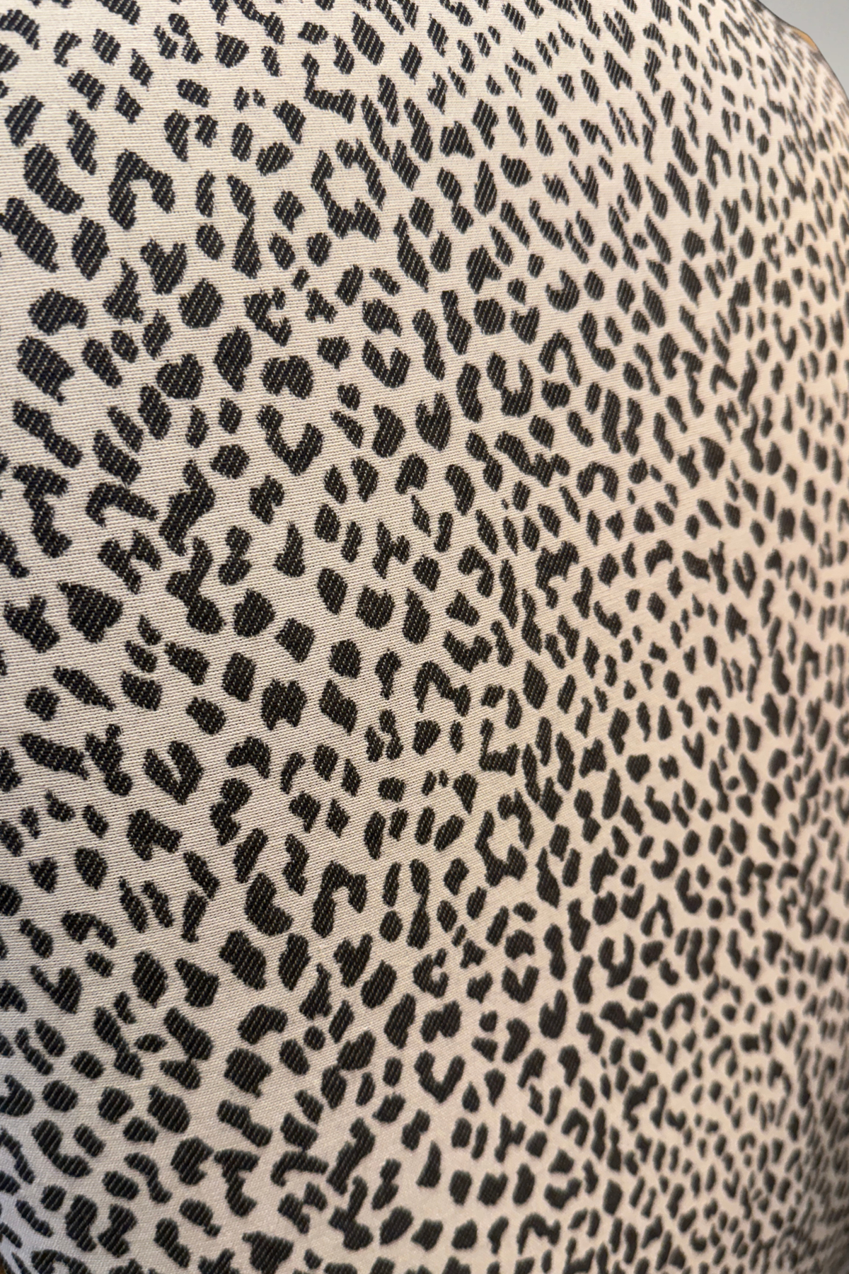 Leopard-Print Fully Upholstered Dining / Accent Chair