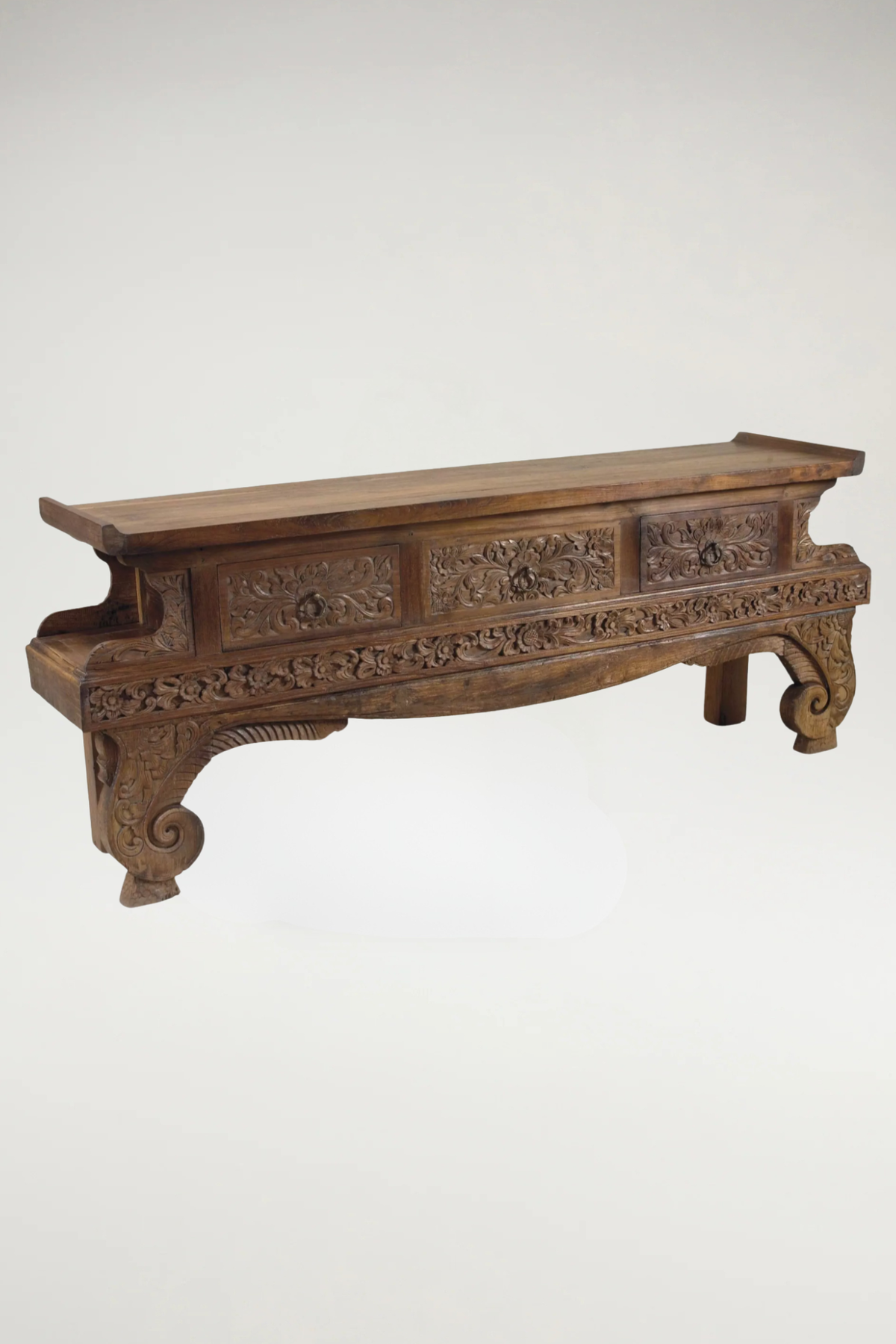Mahogany Console Table