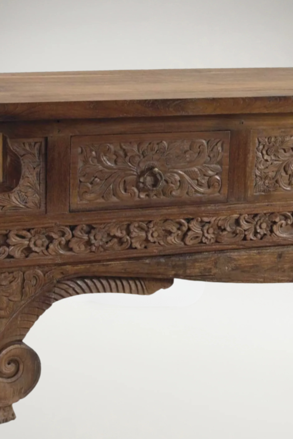 Mahogany Console Table