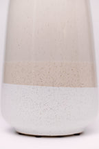 Modern Stoneware Two-Tone Vase