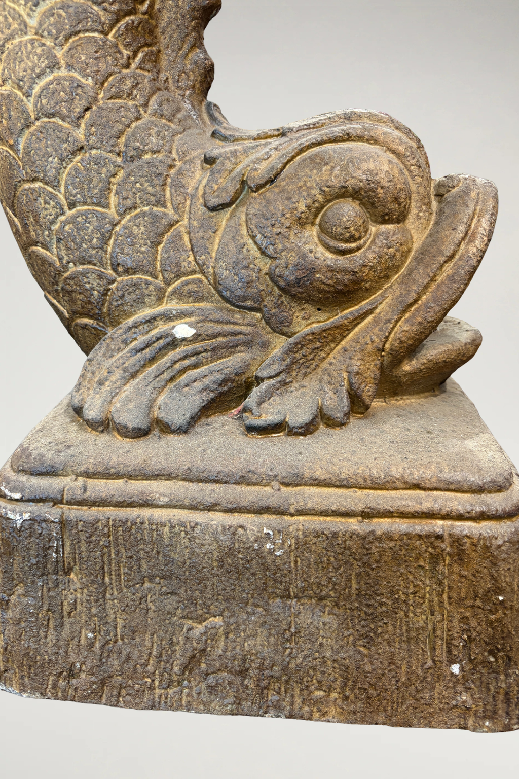 Monumental Sculptural Resin Fish Lamps