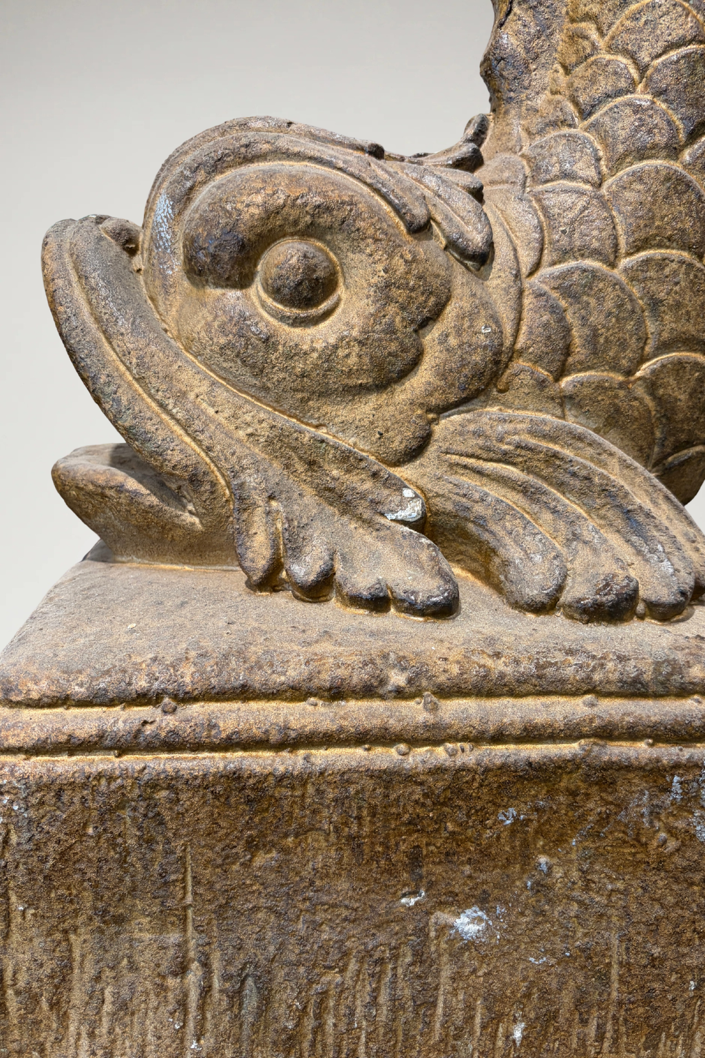 Monumental Sculptural Resin Fish Lamps