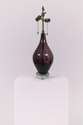 Purple Teardrop Lamp