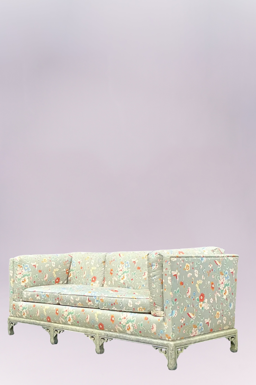 Château Floral Sofa 79W × 20.5D × 31H