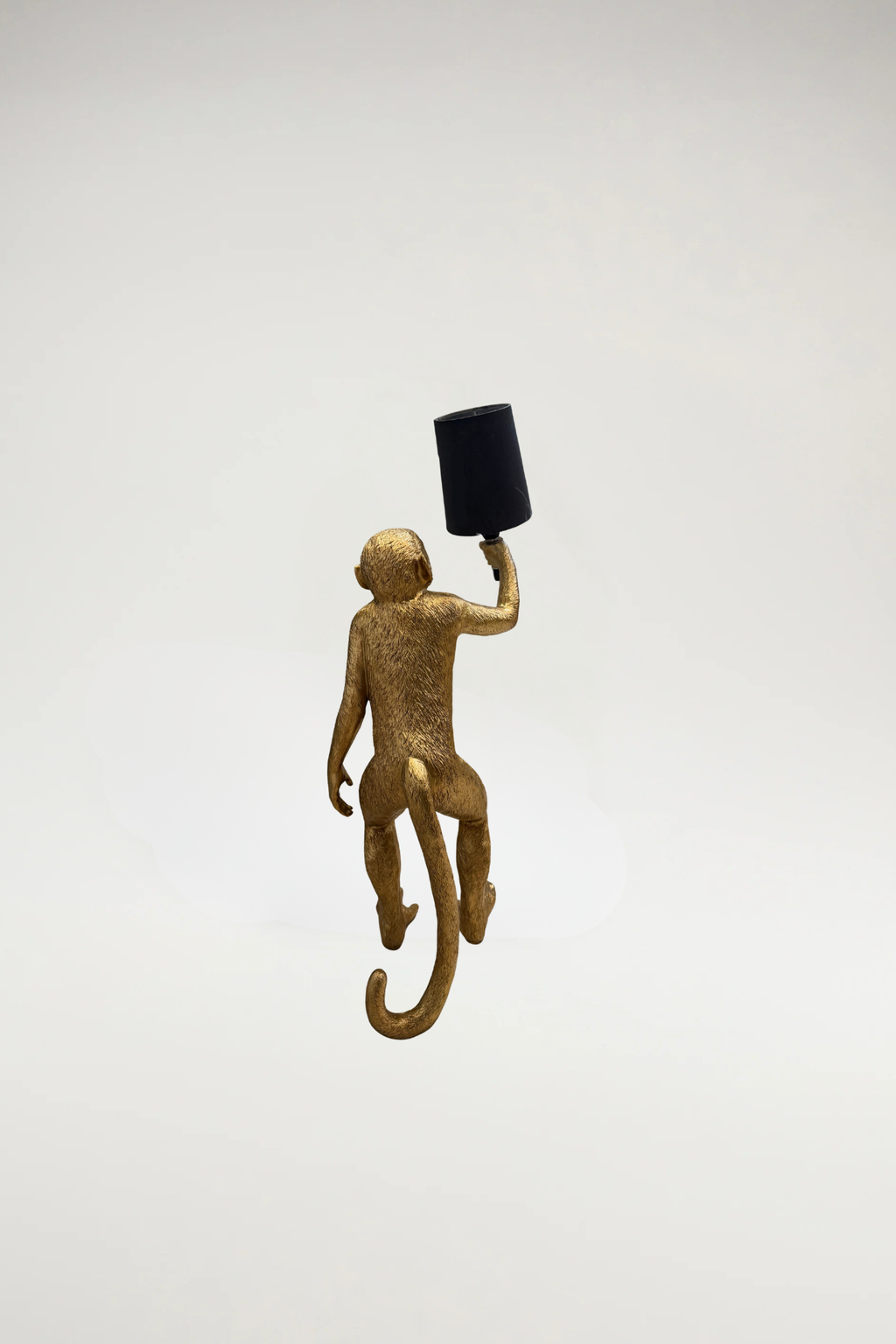Standing Monkey Lamp Back