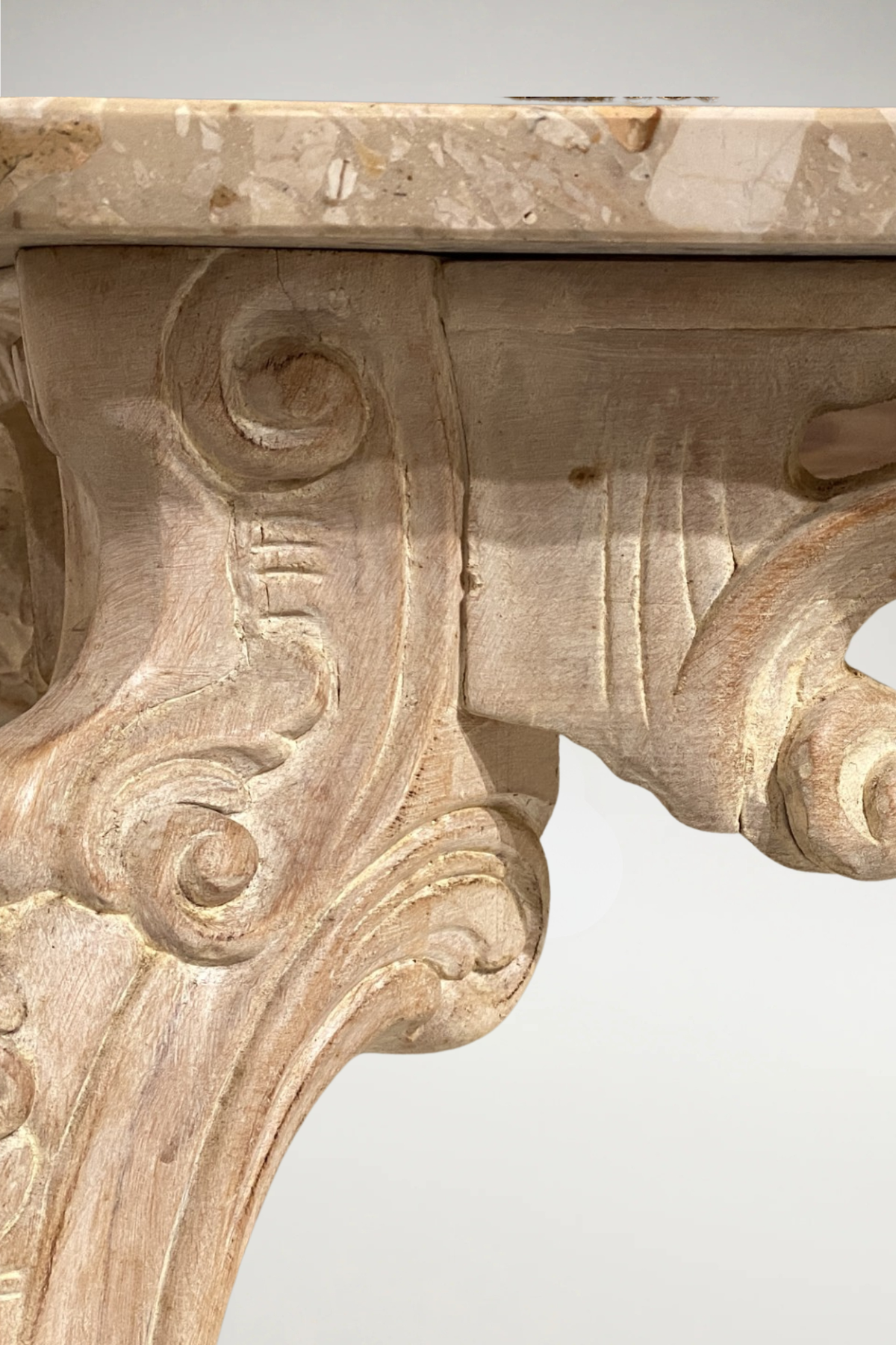 The Arden Marble Top Console Table