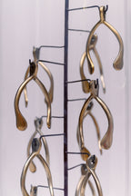 The Brass Wishbone Display Cloche