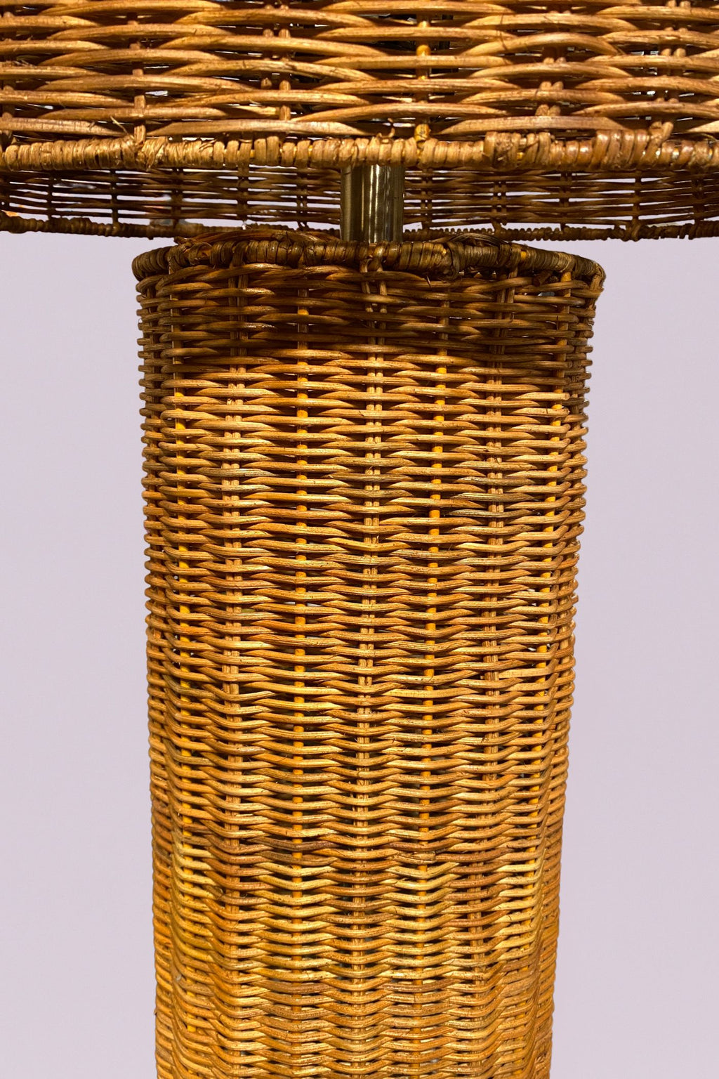 The Rattan Bodega Lamp