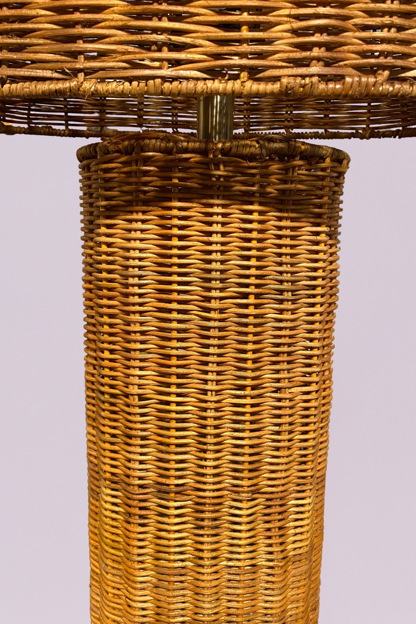 The Rattan Bodega Lamp