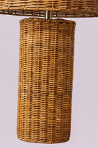 The Rattan Bodega Lamp