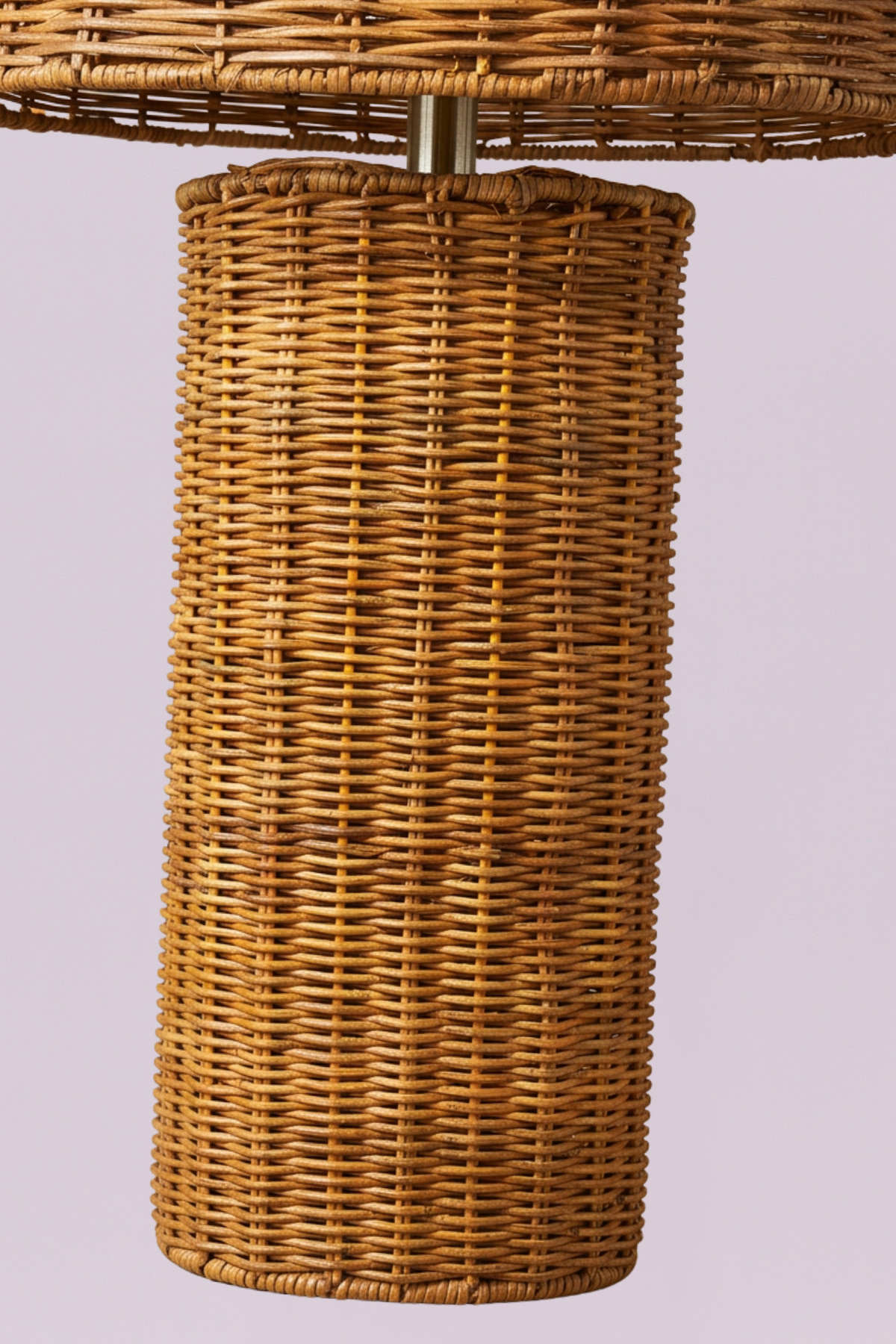The Rattan Bodega Lamp