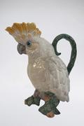 Vintage Fitz & Floyd Ceramic Cockatoo Pitcher