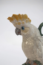 Vintage Fitz & Floyd CeramicCockatoo Pitcher