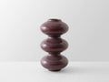 Wave Vase Oxblood