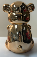 Balloon Bear Money Bank- Rose Gold