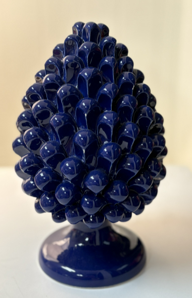 Cobalt Blue Pinecone