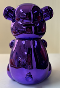 Balloon Bear Money Bank- Purple