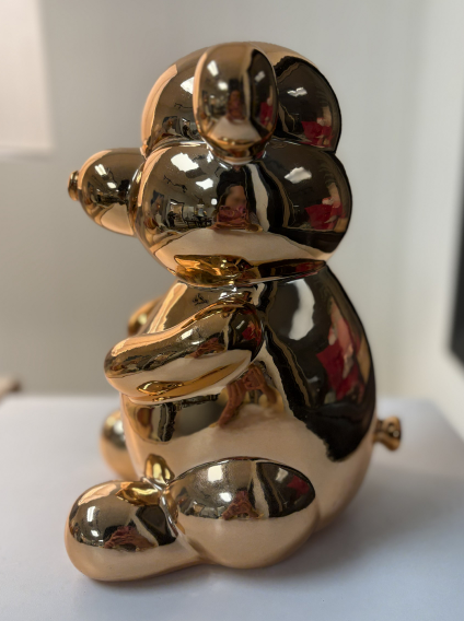 Balloon Bear Money Bank- Rose Gold